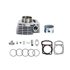 CILINDRO CB200 (200CC) C/PISTON CURVO+EMPAQUE